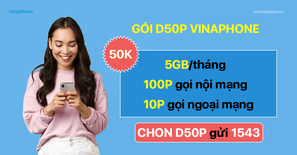 gói D50P VinaPhone